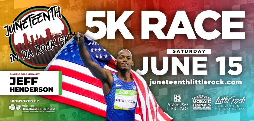 Juneteenth in Da Rock 5K billboard