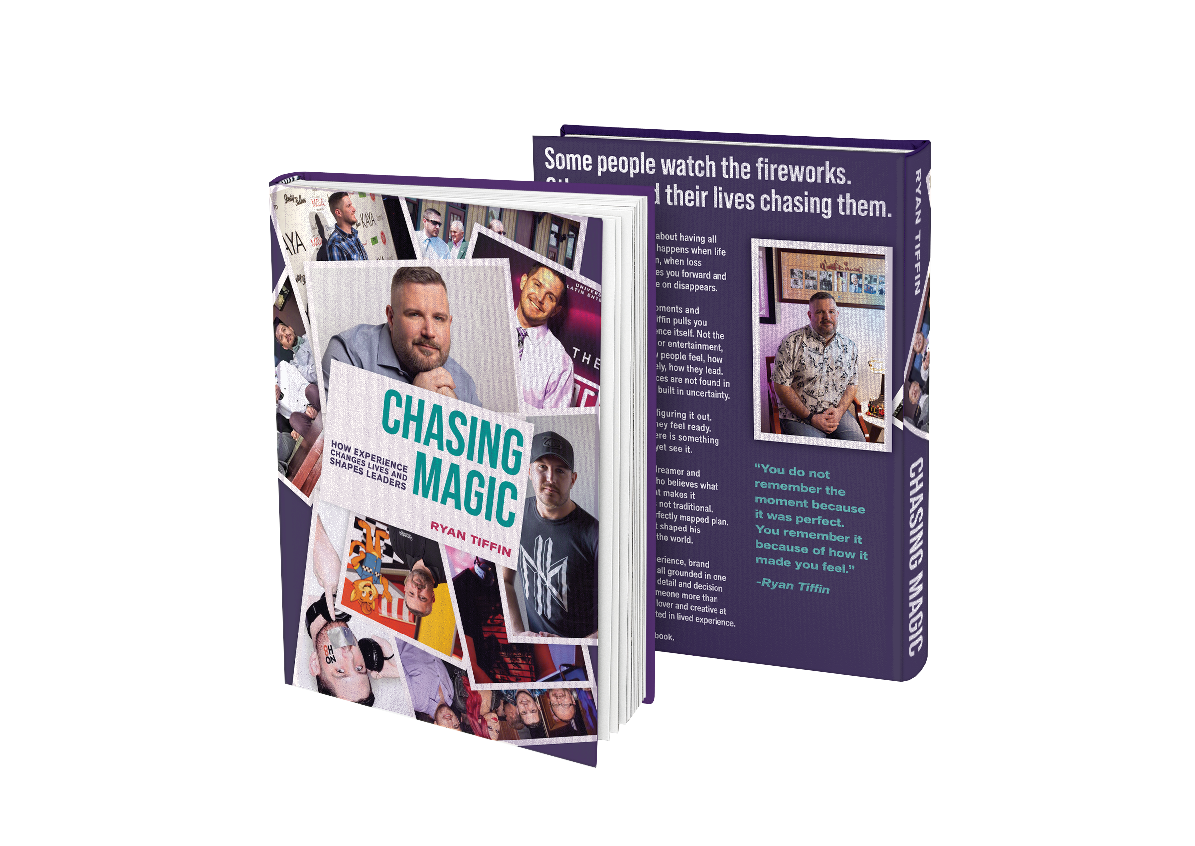 Chasing Magic by Ryan Tiffin book mockup